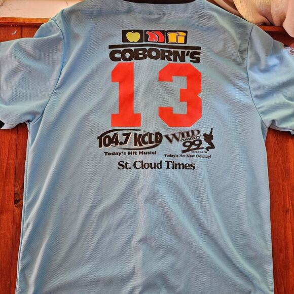 MLB MILB AAA St. Cloud Rox Minnesota baseball home jersey Screenprint Size XL - Picture 3 of 6